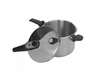 Olla express - Jata HOLL2228, 24 cm, 8 litros, 3 sistemas de seguridad, Inox