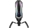 Micrófono - Newskill Agni, Con RGB, Gaming, Movilidad 360º, Sensibilidad 45 + -3dB, Negro