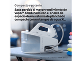 Centro de planchado - Braun CareStyle 3 IS3132WH, 2400 W, 2 l, 6 bar, 400 g/min potencia de vapor, Suela FreeGlide 3D, Blanco/Gris