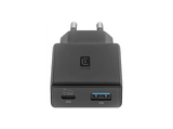 Cargador de pared - CellularLine Power Lite, 45 W, Universal, Negro
