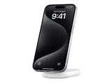 Cargador móvil inalámbrico - Belkin WIB007VFWH, Compatibilidad con Dispositivos que funcionen Estándar Qi2, 15W, Blanco