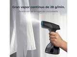 Plancha de vapor vertical - Cecotec IronHero 1800 Ultimate, 300 ml, 1800 W, 28 g/min, 2 modos, Pantalla táctil, Calentamiento en 30s, Cepillo, Black