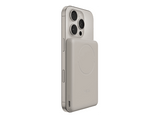Powerbank - Belkin BPD020hqSA, 5000 mAh, Diseño ultradelgado, Carga hasta 2 dispositivos, Beige