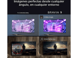 TV QLED 65 - Sony Bravia 9, MiniLED, 4K HDR, Google Smart TV 2024,  Gaming PS5, IMAX Enhanced, Dolby Atmos/Vision, Chromecast, Airplay, 120Hz, 65XR90