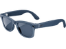 Gafas IA - Ray-Ban Meta, Wayfarer, Mate jeans transparente, Polarizadas en azul empolvado
