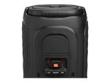 Altavoz de gran potencia - JBL PartyBox 130, 200 W, Hasta 15h Autonomía, IPX4, Asa ergonómica plegable, Modo Smart EQ, Negro
