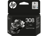 Cartucho de tinta - HP 308, 7FP21UE, 3 ml, 160 páginas, Negro