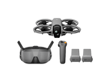 Dron - DJI Avata 360 Motion Fly More Combo , 64 MP, 23min Autonomía, Visión 360°, Vídeo HDR en 8K/60 fps, Detección Obstáculos Omnidireccional, Gris