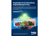 Frigorífico combi integrable - Beko BCNA306E4SN, No Frost, 193.5 cm, 306 l, Sin panelar