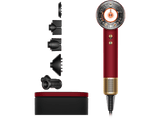Secador - Dyson Supersonic Nural™, 5 Accesorios inteligentes, 4 Niveles temp precisos, Red Velvet/Gold