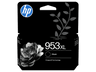 Cartucho de tinta - HP 953XL Negro, L0S70AE, 42.5 ml, 2000 páginas, Compatible con la gama HP OfficeJet Pro