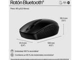Ratón inalámbrico - HP 420, Bluetooth, 4000 dpi, Botones Programables, Negro