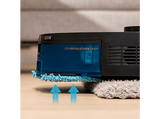 Robot friegasuelos - Cecotec Conga M100 Spin AI, Navegación inteligente IA, Programable, Negro