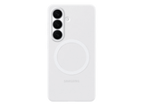 Funda móvil - Samsung, Para Galaxy S26+, De Silicona, Magnética, Blanco