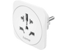 Adaptador de viaje - Hama 00223462, Blanco