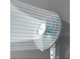 Ventilador de pie - Cecotec EnergySilence 520 PowerWhite, 4 velocidades, 50W, Diámetro de 40 cm, Blanco