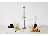 Batidora de mano - Ufesa Stellar 1500 Max, 1500W, Totalmente variable, Pantalla Digital, Blanco/Inox