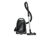 Aspirador con bolsa - Nilfisk Perform Allergy Plus, 750 W, 3.7 l, Filtración HEPA 14, Con luz LED, Negro