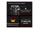 Afeitadora - Braun Afeitadora eléctrica Series 9 Sport 9150cc, Centro de carga y limpieza SmartCare 5 en 1, Wet&Dry, Autonomía 60 min, Negra