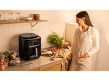 Freidora de aire - Cecotec Cecofry Mist 7000, Cocción con vapor, 1700 W, 4en1, Capacidad 7 l, 1.4 l de agua, 4 modos, Black
