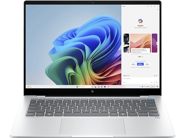 Portátil - HP OmniBook X 14- fe1002ns, 14 " DCI 2K, Snapdragon® X Plus X1P-42-100 45 TOPS, 16GB RAM, 512GB SSD, Adreno™ Graphics, Windows 11 H