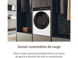 Lavadora secadora - Haier I-Pro Series 3 HWD90-B14939-IB, 9 kg+6 kg, 1400rpm, Motor Direct Motion, 15 programas, Antibacterias, Vapor, Blanco