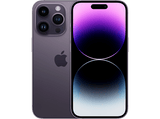 REACONDICIONADO Excelente Apple iPhone 14 Pro, Púrpura, 128 GB, 5G, 6.1, Pantalla Super Retina XDR, Chip A16 Bionic, iOS