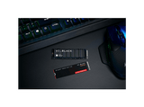 Disco duro SSD interno 1TB - WD_BLACK SN850X NVMe SSD, Con disipador de calor, PlayStation®5, M.2 2280, Negro