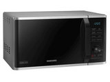 Microondas - Samsung MG23K3515AS/EC, 800 W, 6 niveles, 23 l, Descongelación rápida, Negro