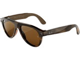 Gafas IA - Ray-Ban Meta Aviator(Gen 3), Habana, Lentes en marrón, Gafas con IA y cámara, Talla estándar, Unisex