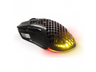 Ratón gaming - SteelSeries Aerox 5 Wireless, Inalámbrica, 2,4 GHz y Bluetooth 5.0, Óptico RGB, 18000 DPI, 180h Autonomía, 9 Botones, Negro