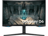 Monitor gaming - Samsung Odyssey G6 LS27BG650EUXEN, 27, QHD, 1 ms, Max 240Hz, USB, HDMI, Negro