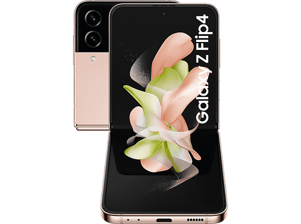 Móvil - Samsung Galaxy  Z Flip4 5G, Gold, 128 GB, 8 GB RAM, 6.7" FHD+, Qualcomm Snapdragon, 3700 mAh, Android 12