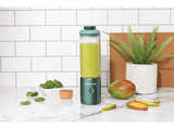 Batidora de vaso - nutribullet Flex Portable, Batidora personal, Vaso portátil, 7.4 V, 590 ml, Cable USB-C, Verde bosque
