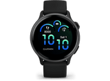 Reloj deportivo - Garmin vívoactive® 6, Negro, Silicona, 20mm, 8 GB, 1.2 AMOLED, Autonomía hasta 11 días