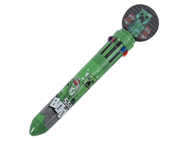 Bolígrafo - Sherwood Minecraft, 10 Colores