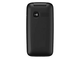 Móvil - Panasonic KX-TU410, Negro, 1000 mAh, Compatible con Audífonos, Pantalla TFT Color, Teclas Separas Gran Tamaño con Iluminación, Cámara 0.08MP