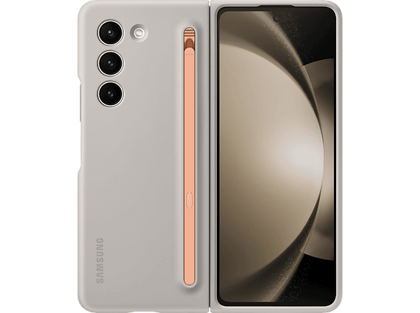 Funda - Samsung Para Galaxy Z Fold5, S Pen, Resistente a golpes y rayones, Arena
