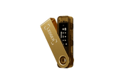 Crypto Wallet - Ledger Nano S Plus, USB-C, Pantalla 1.09 OLED, Oro