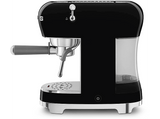 Cafetera express - Smeg ECF02BLEU, 15 bar, 1350 W, Compacta, Negro