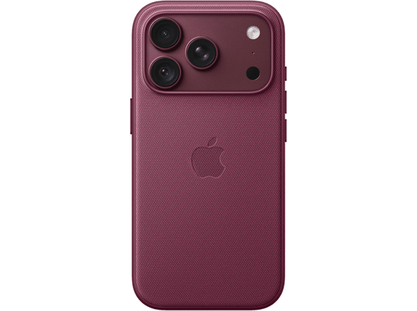 Apple funda de trenzado técnico con MagSafe para el iPhone 18 Pro Max, Rojo mora