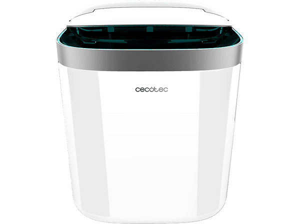 Máquina de hielo - Cecotec Chillin' Ice 1500, 150 W, 15 kg/dia, Ventana, Autolimpieza, Display táctil, Wi-Fi, White