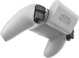 Batería PS5 - Ardistel Blackfire®, Para mando PS5, 2000mAh, Pantalla LED, Botón táctil, Blanco