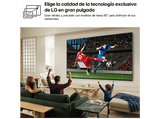 TV QNED Mini LED 85 - LG 85QNED72B6A, UHD 4K, Procesador Inteligente α7 AI Processor 4K Gen9, Smart TV, DVB-T2 (H.265), Negro