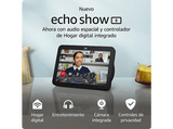 Echo Show 8 (3.ª generación, 2023), Pantalla táctil inteligente de alta definición con audio espacial, controlador de Hogar digital y Alexa, Antracita