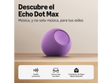 Altavoz inteligente - Amazon Echo Dot Max, 1 tweeter de 0,8 y 1 woofer de 2,5, Omnisense, Amethyst