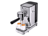 Cafetera express - WMF Lumero, 15 bar, 1350 W, 1.4 l, 2 Tazas, 2 Botones, Acero inoxidable