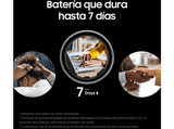 Anillo Inteligente - Samsung Galaxy Ring, Tamaño 7 (17.3 mm), Plata, IA, Titanio, Batería hasta 7 días, BT 5.4, ANC