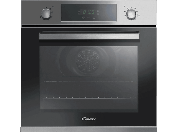 Horno - Candy Timeless FCPK606X/E, 65l, Multifunción, Pirolítica+limpieza h2O, 9 funciones, 60cm, Inox