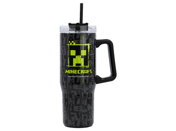 Termo - Sherwood Minecraft, 940 ml, Libre de BPA, Tamaño XL, Acero Inoxidable